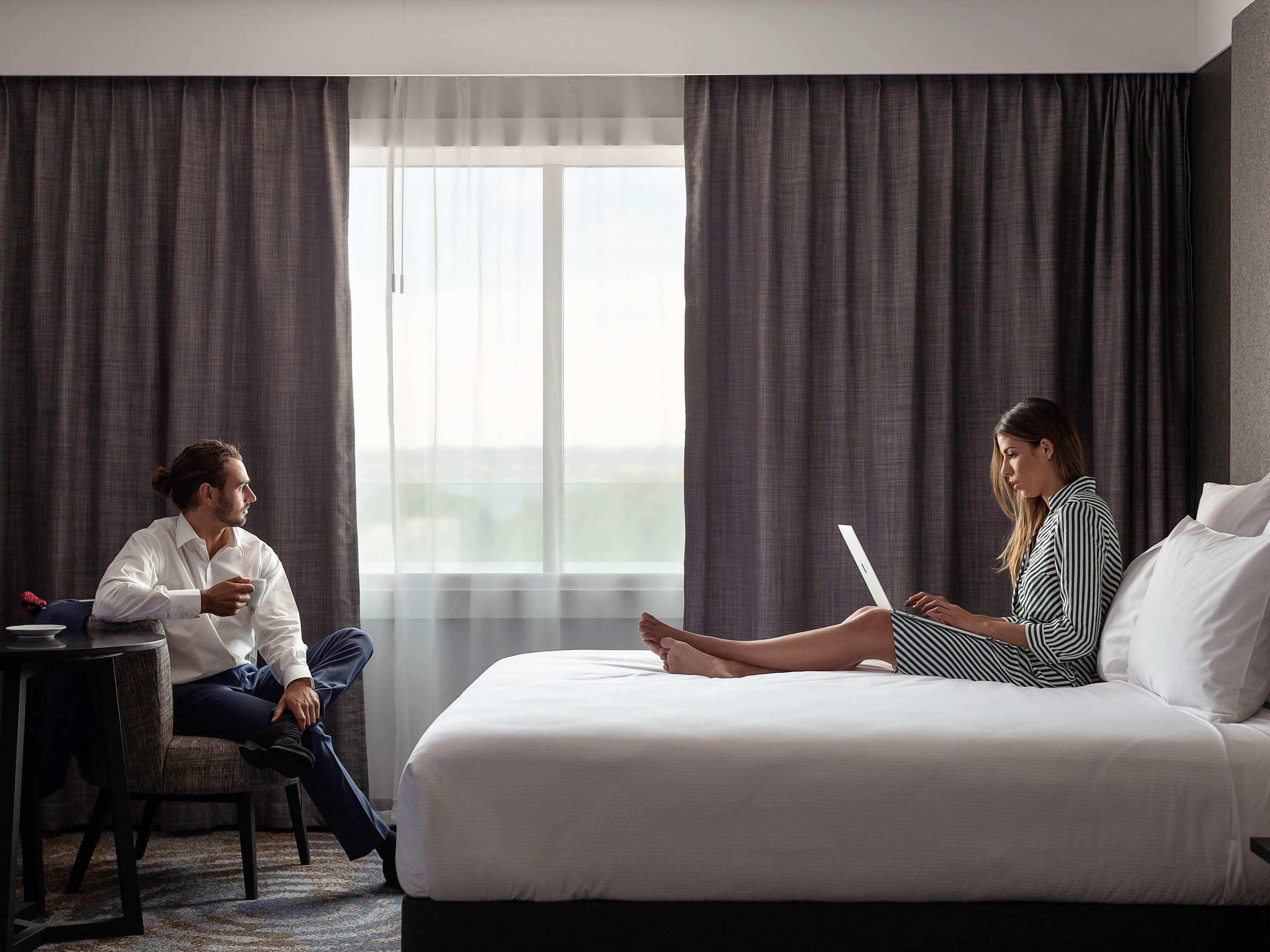 מלון Pullman רוטורואה מראה חיצוני תמונה A room at the hotel